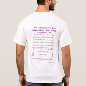 Ik loop slim 2 t-shirt (Achterkant)