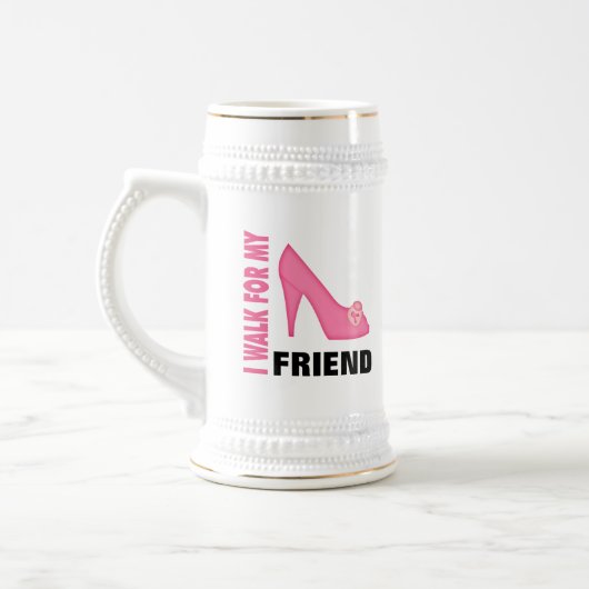 Ik loop voor mijn vriend bierpul (Links)