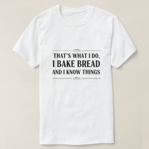 Ik loop zodat ik meer brood kan eten Grappig voor T-shirt