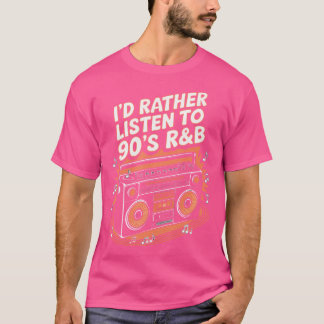 Ik luister liever naar 90's RB T-shirt