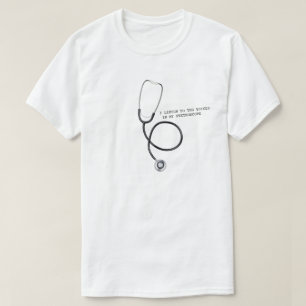 Ik luister naar de stemmen, grappig en grappig t-shirt