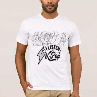 Ik luister naar K-Pop T-shirt