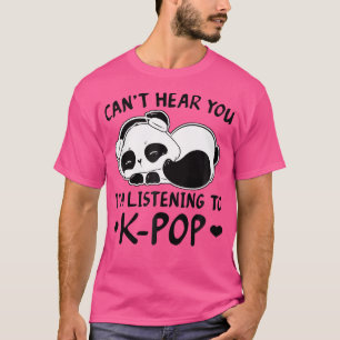 Ik luister naar Kpop Merch K-Pop M T-shirt