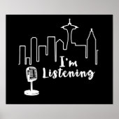 Ik luister poster (Voorkant)