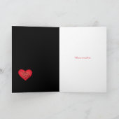 Ik Luv Jou Beer 13" X 18" Vouwkaart Kaart (Binnen)