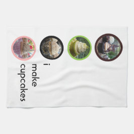 Ik maak Cupcakes Theedoek