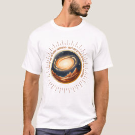 Ik maak deel uit van een oneindig universum. t-shirt