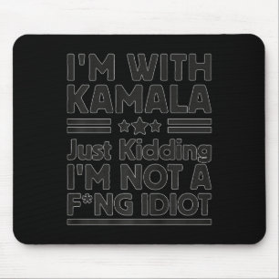 Ik maak een grapje met Kamala, ik ben geen smerige Muismat