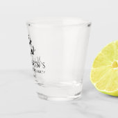 Ik maak een persoonlijke bruiloft shot glas (Rechts)