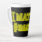 "IK MAAK HET!" Cute Expression Design. Bestel nu Latte Mok (Linkerhoek)