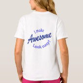 Ik maak het er makkelijk uit t-shirt (Achterkant)