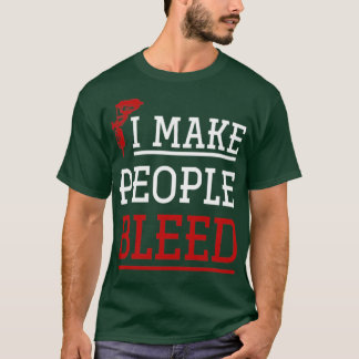 Ik maak het ontwerp van het Tattoo van mensen T-shirt
