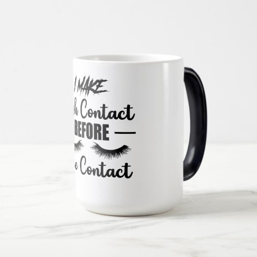 Ik maak Lash Contact Lash Tech Lash Artis Magische Mok (Voorkant rechts)