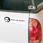 Ik maak me zorgen... Bumpersticker? Bumpersticker (Op Truck)