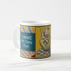 "IK MAAK MIJN EIGEN LEUKE KNUFFEL..." MOTTO KOFFIEMOK