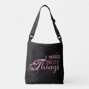 Ik Maak Mooie Dingen 16" Schoudertas Crossbody Tas