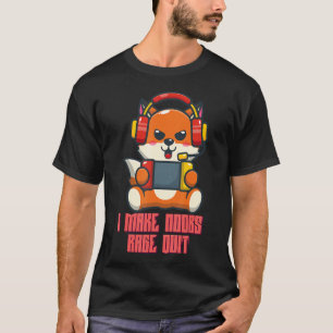 Ik maak Noobs Rage Quit Sarcastische Gezegden op T-shirt