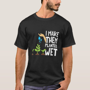 Ik maak planties Wij tuinieren ellendige tuinieren T-shirt