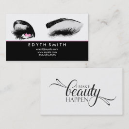 Ik maak schoonheid. visitekaartje