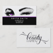 Ik maak schoonheid. visitekaartje (Voorkant / Achterkant)