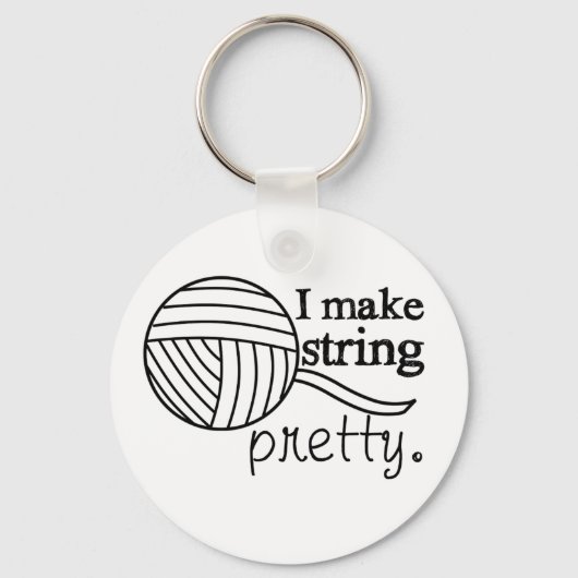Ik maak string  ・ Crafts Yarn Sleutelhanger (Voorkant)