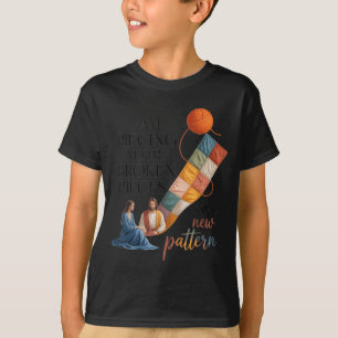 Ik maak van je gebroken stukken een nieuw patroon t-shirt