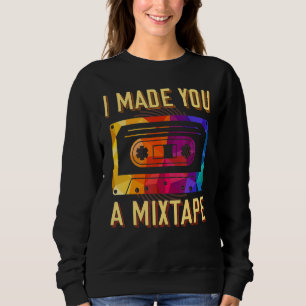 Ik maakte een mixtape 80s 90s kostuumkasse trui