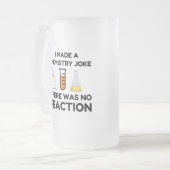 Ik maakte een scheikunde Joke Matglas Bierpul (Voorkant links)