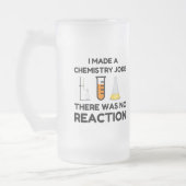 Ik maakte een scheikunde Joke Matglas Bierpul (Links)