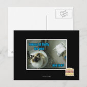 Ik maakte het donzig voor je briefkaart (Voorkant / Achterkant)