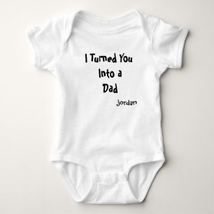 Ik maakte van jou een papa Baby Body Grappige ee Romper