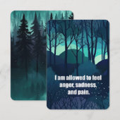 Ik mag voelen bedankkaart (Voorkant / Achterkant)