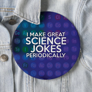 IK MAK PERIODIEK UITSTEKENDE WETENSCHAPSGRAPPEN RONDE BUTTON 6,0 CM