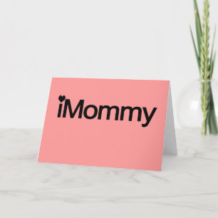 Ik mama, Cute Moederdag Gifts Kaart