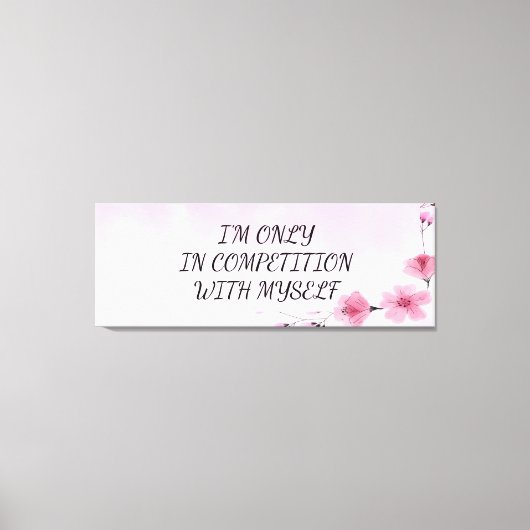 Ik, mezelf en ik Canvas Print (Voorkant)