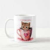 Ik miauw naar jou  koffiemok (Links)