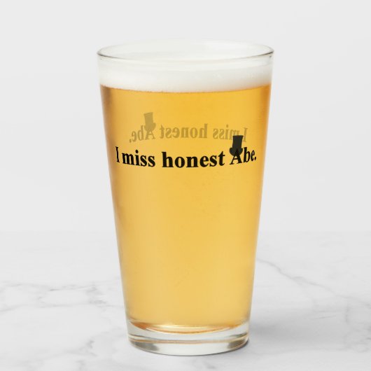 Ik mis eerlijk Abe Glas (Voorkant gevuld)