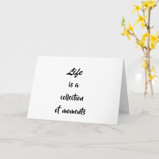 IK MIS "ELK" MOMENT DAT WE NIET SAMEN ZIJN KAART (Gele Bloem)