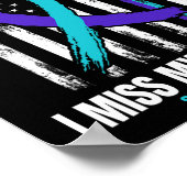 Ik mis het Suicide Awareness Shirt Prevent Poster (Hoek)