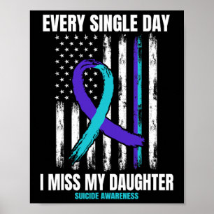 Ik mis het Suicide Awareness Shirt Prevent Poster