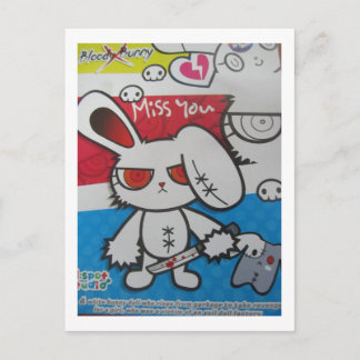 Ik mis je briefkaart