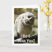 ***IK MIS JE ELKE DAG MEER*** KAART (Gele Bloem)