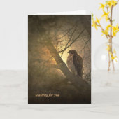 ik mis je in boom kaart (Gele Bloem)