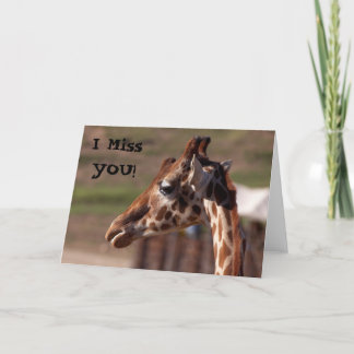 Ik mis je! kaart