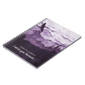 Ik mis je omdat... Grief Keepomwille Journal Notitieboek (Linkerzijde)