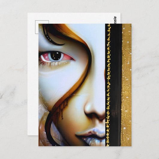 Ik mis je vreselijk briefkaart (Voorkant / Achterkant)