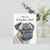 Ik mis je zo erg briefkaart (Staand voorkant)