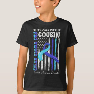 Ik mis mijn neef suicide awareness Shirt preventie