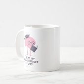 Ik mis mijn pre-internet hersenen grappige sarcast koffiemok (Voorkant links)