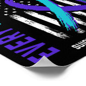 Ik mis mijn vriend zelfmoordpreventie Amer Poster (Hoek)